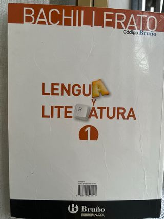 Libro de lengua castellana y literatura 1bachiller
