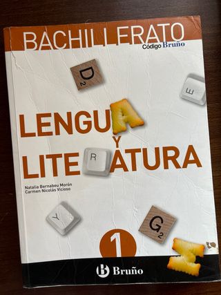 Libro de lengua castellana y literatura 1bachiller