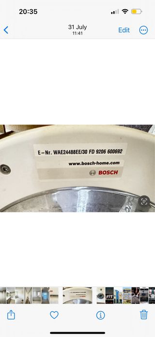 Lavadora BOSCH Maxx7