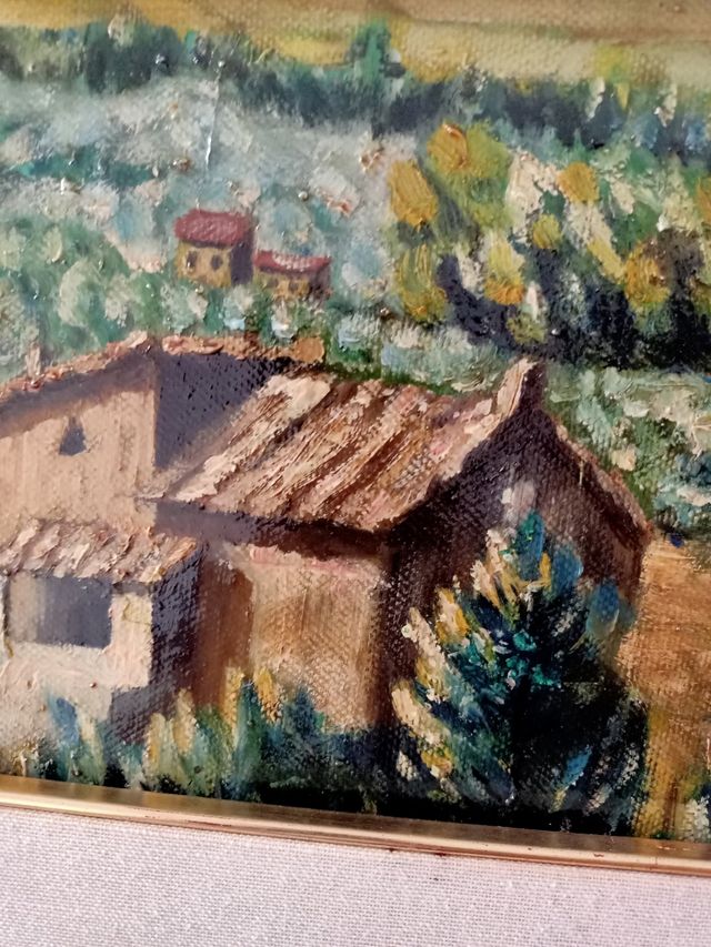 Quadro pittura olio