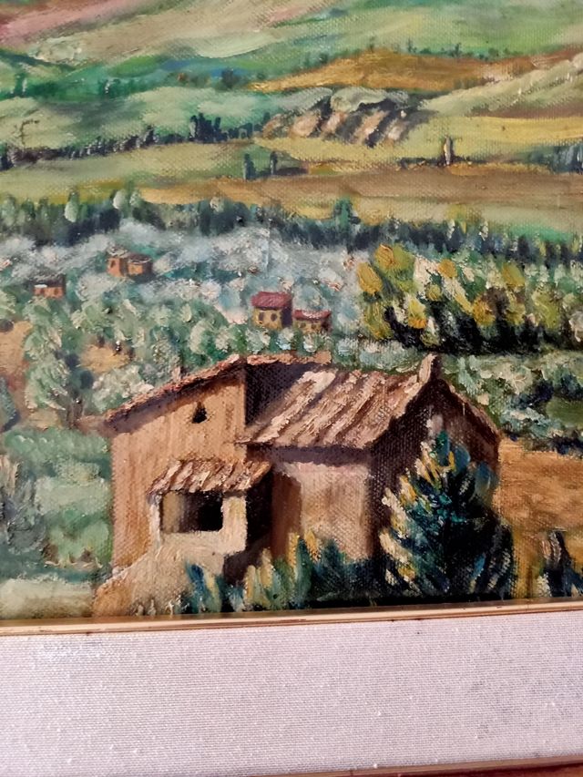 Quadro pittura olio