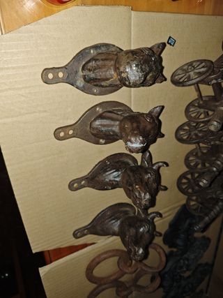 Antiguos Artículos de Hierro.. Lote 1.