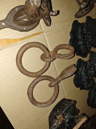 Antiguos Artículos de Hierro.. Lote 1.