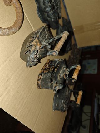 Antiguos Artículos de Hierro.. Lote 1.