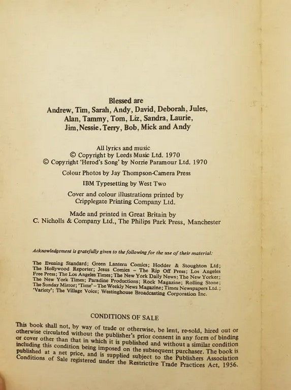 Jesus Christ Superstar