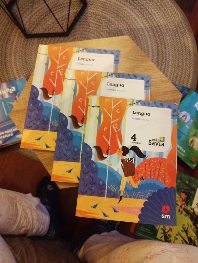 Más Savia-Libros Lengua 4 primaria