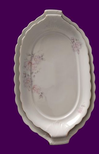 DOS BANDEJAS / FUENTES PORCELANA CAPEANS