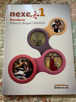 Libro valenciano 1º Bachillerato