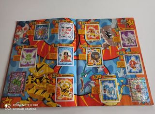 Álbum de Cromos Pokemon de 1999