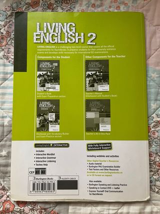 Libro Inglés 2ºBachillerato