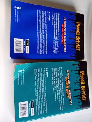 2 libri Piccoli Brividi 10anni +