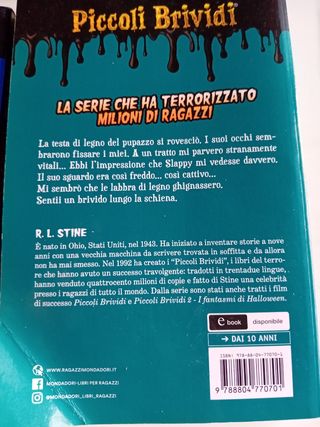 2 libri Piccoli Brividi 10anni +