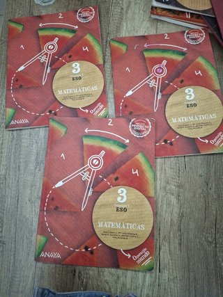 Libro matematicas 3eso anaya