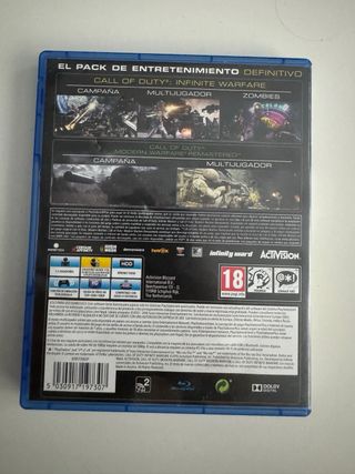 Caja Call of Duty Infinite Warfare