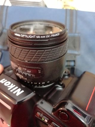 Cámara Nikon Reflex F90