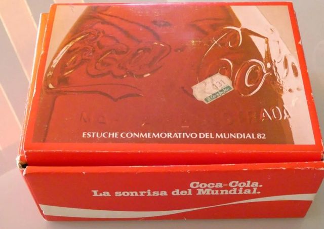 Box de Coca-Cola del mundial de España del 82