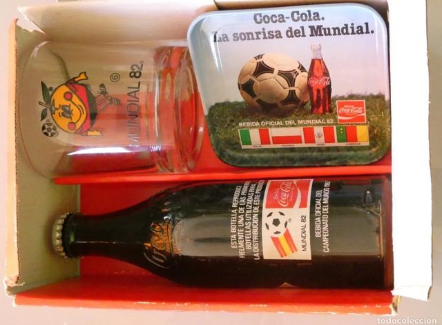 Box de Coca-Cola del mundial de España del 82