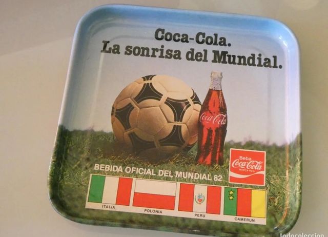 Box de Coca-Cola del mundial de España del 82