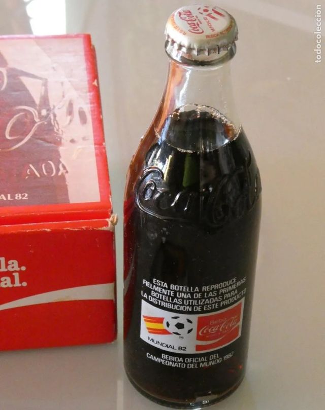 Box de Coca-Cola del mundial de España del 82