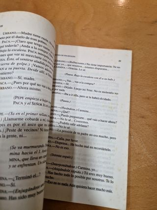 Libro "HISTORIA DE UNA ESCALERA" A.Buero
