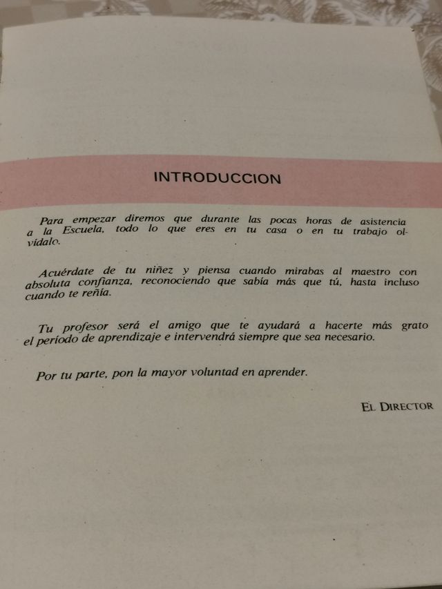 Manual de circulación. ANTIGUO