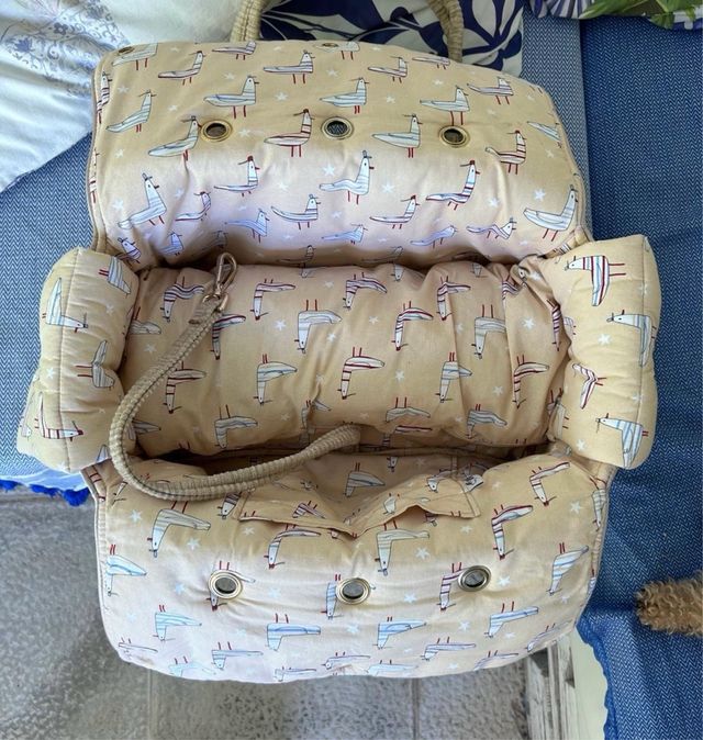 Bolsa transportín de mascotas