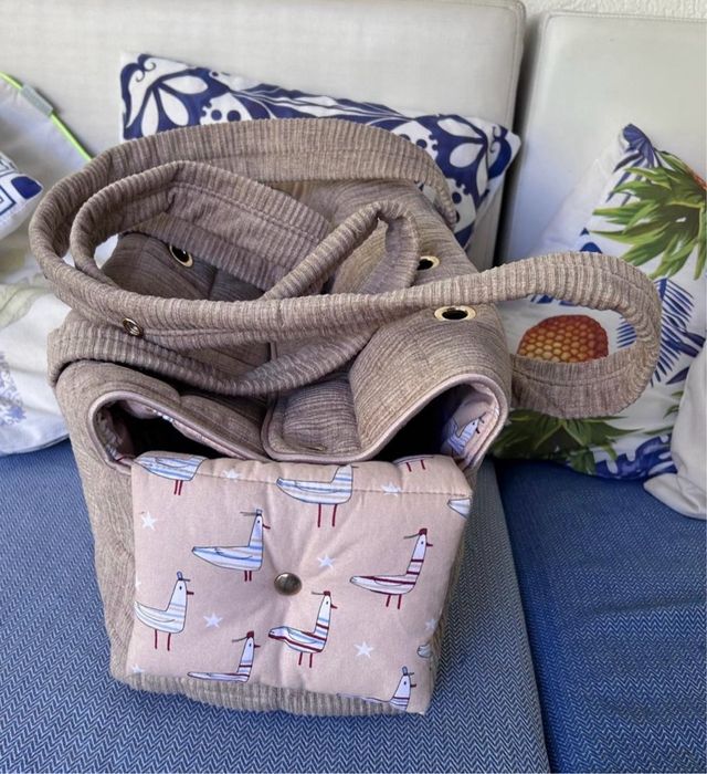 Bolsa transportín de mascotas
