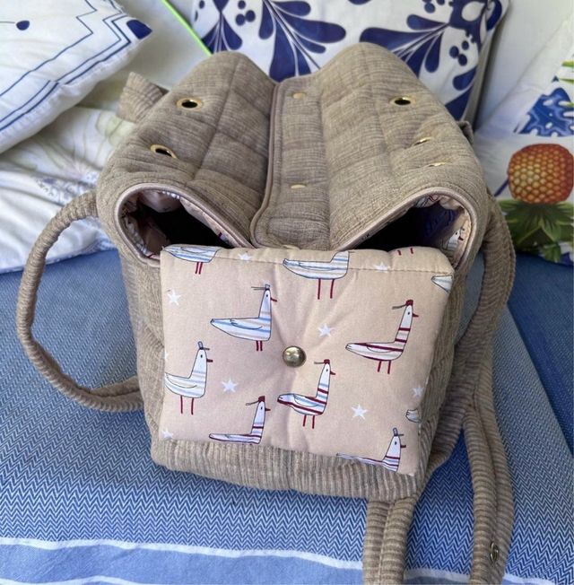 Bolsa transportín de mascotas