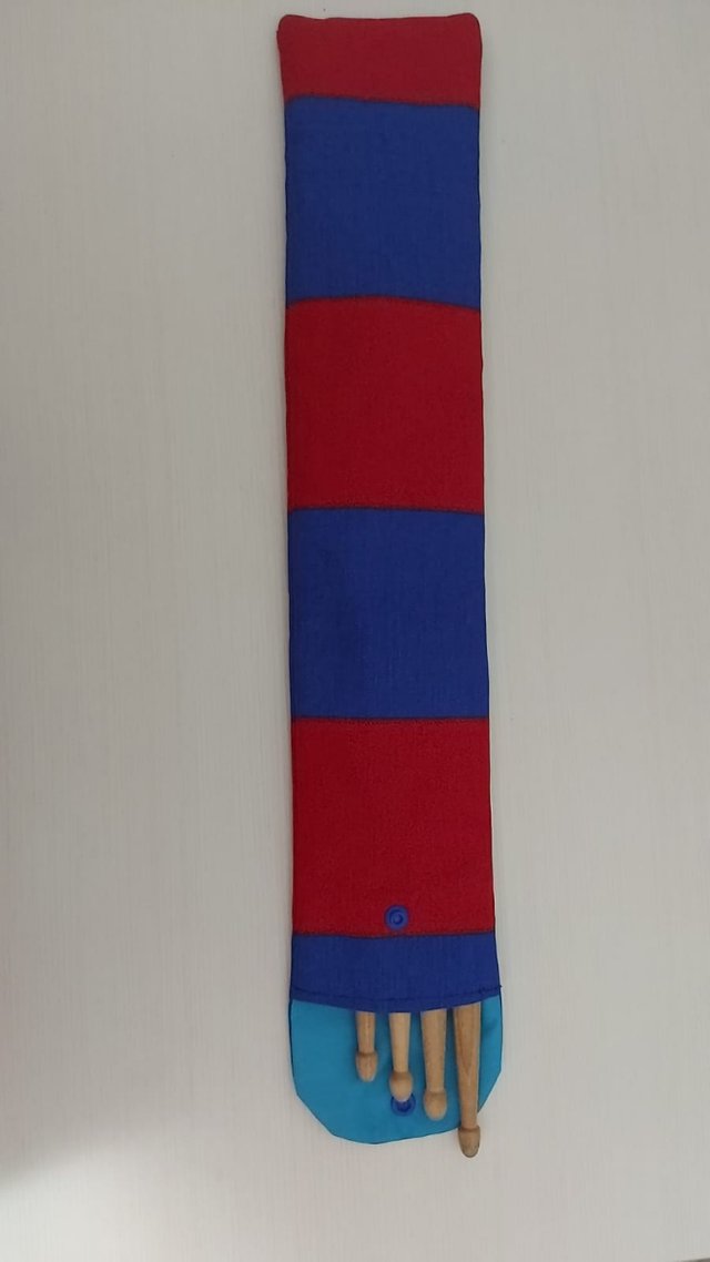 Mochils Bolsa con funda porta baqueta o flauta