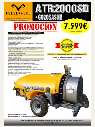 Atomizador 2000 litros