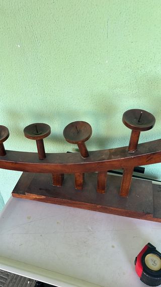 GRAN PORTAVELAS EN MADERA