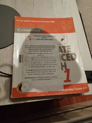 Libro preparación C1 Ingles