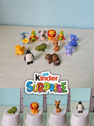 Animali Sorprese Kinder (12 pezzi)