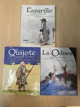 El quijote, el lazarillo,la odisea