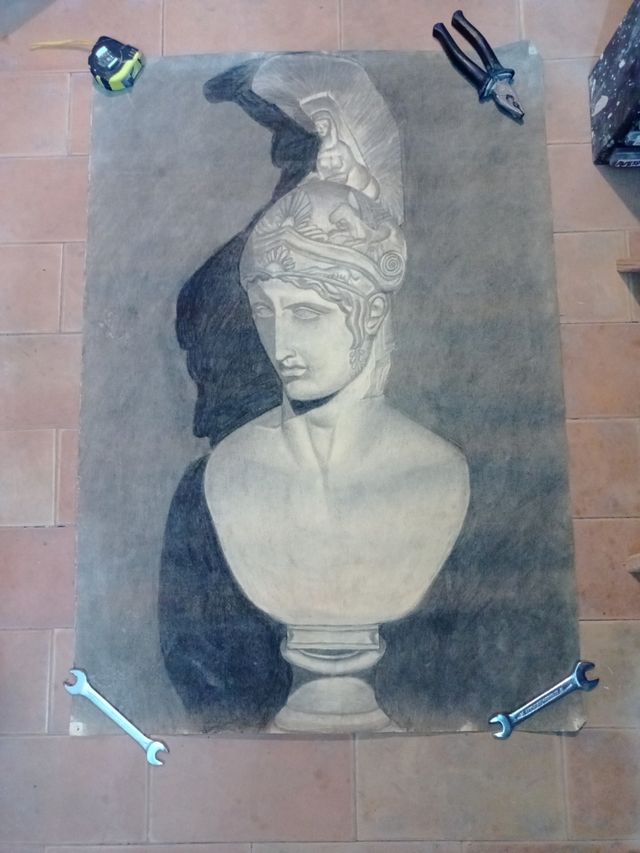 Cuadros al carboncillos