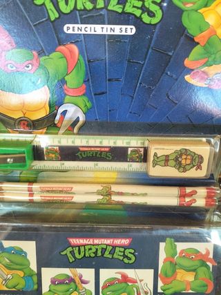 Conjunto escolar das Taratrugas Ninja