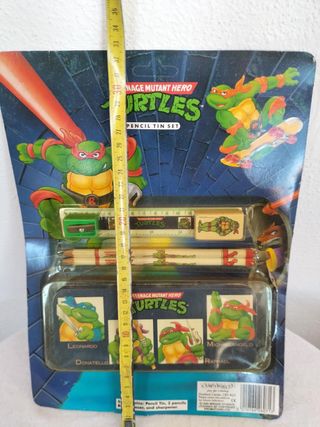 Conjunto escolar das Taratrugas Ninja