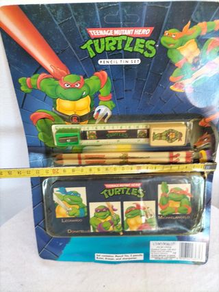 Conjunto escolar das Taratrugas Ninja