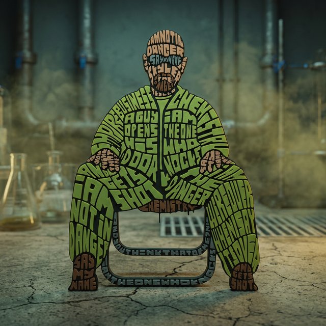 Breaking Bad - Calligrama 3D