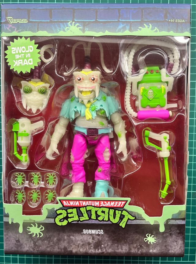 Scumbug Tmnt Super7 Glow