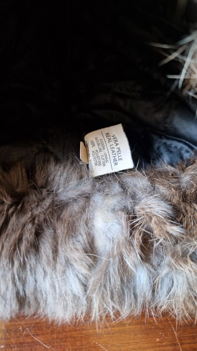 Cappello invernale vera pelle