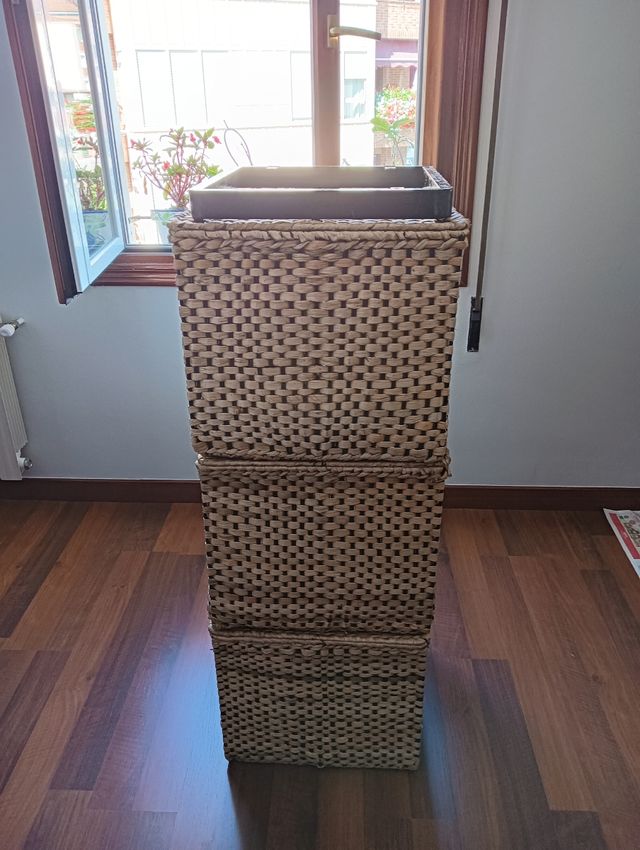 Caja de junco Almacenaje