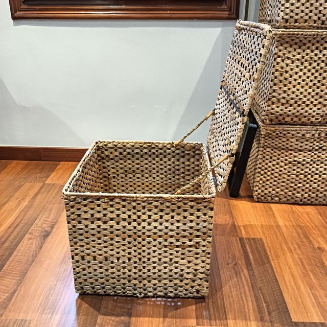 Caja de junco Almacenaje