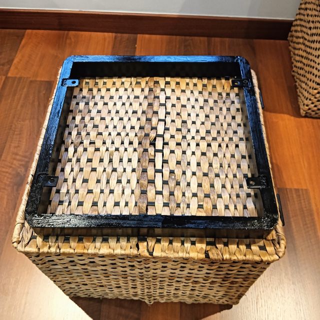 Caja de junco Almacenaje