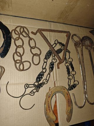 Antiguos Artículos de Hierro... Lote 3.