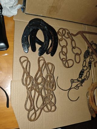 Antiguos Artículos de Hierro... Lote 3.