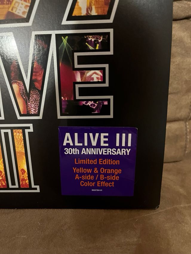 Kiss alive III vinilo doble