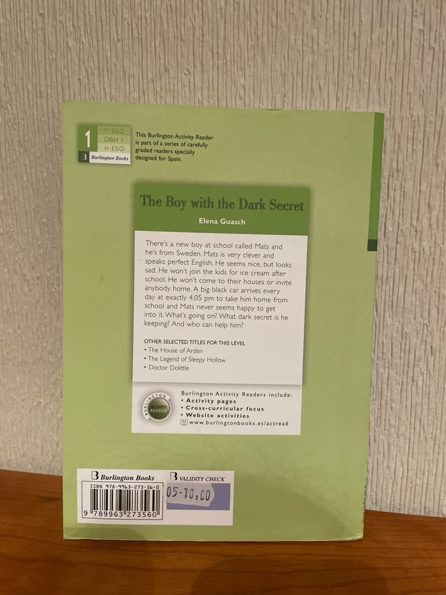 The boy with the dark secret