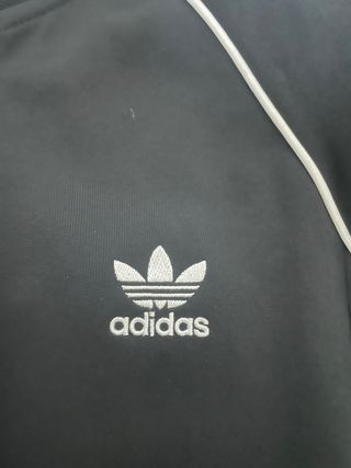 Chaqueta chandal adidas negra