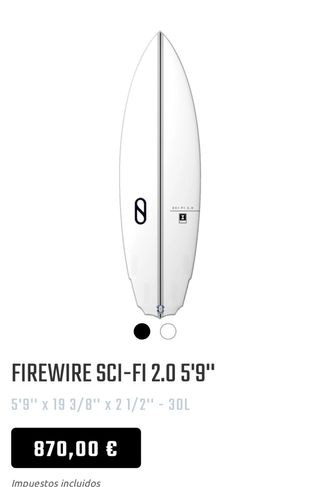 Tabla de surf. Tomo: SCI-FI 2.0